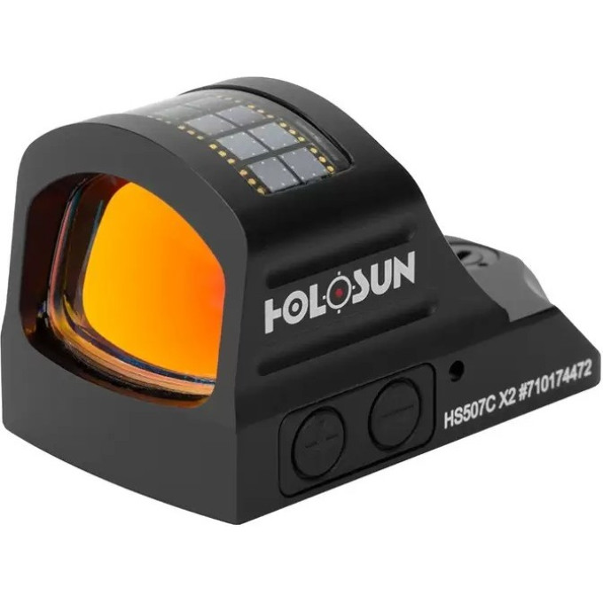 Коллиматорный прицел HOLOSUN HS507C X2, компактный, без кронштейна
